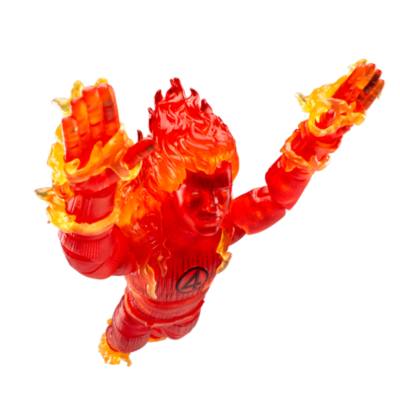Hasbro Figurine La Torche humaine s&eacute;rie Marvel Legends, Les 4&nbsp;Fantastiques&nbsp;: Premiers pas, 15&nbsp;cm