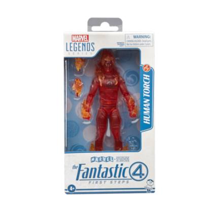 Hasbro Figurine La Torche humaine s&eacute;rie Marvel Legends, Les 4&nbsp;Fantastiques&nbsp;: Premiers pas, 15&nbsp;cm