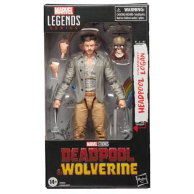 Hasbro Headpool with Marvel&rsquo;s Logan Marvel Legends Series Action Figure, Deadpool & Wolverine