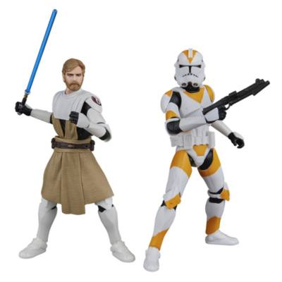 Hasbro Star Wars The Black Series Obi-Wan Kenobi & Clone Trooper (212th) 6" Action Figure Set