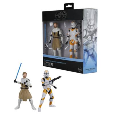 Hasbro Star Wars The Black Series Obi-Wan Kenobi & Clone Trooper (212th) 6" Action Figure Set