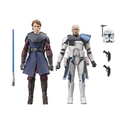 Hasbro Anakin Skywalker & Clone Captain Rex The Black Series 6" Action Figure Set, Star Wars