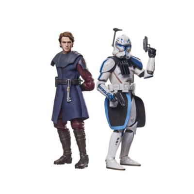 Hasbro Anakin Skywalker & Clone Captain Rex The Black Series 6" Action Figure Set, Star Wars