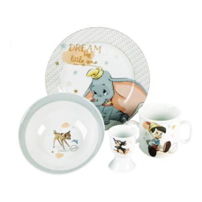 Bambi, Dumbo and Pinocchio Baby Dining Set