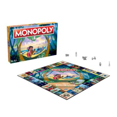 Winning Moves Lilo and Stitch Monopoly Board Game