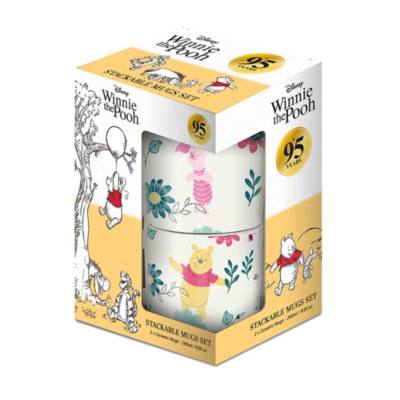 Winnie the Pooh and Piglet Stackable Mug Set