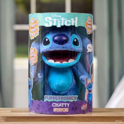 Wow! Stuff Disney Chatty Stitch Deluxe Puppetronic, Lilo & Stitch
