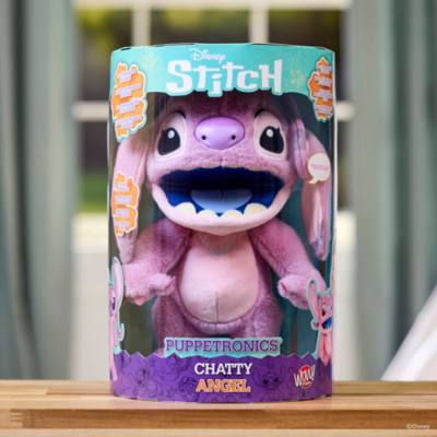 Wow! Stuff Disney Chatty Angel Deluxe Puppetronic, Lilo & Stitch