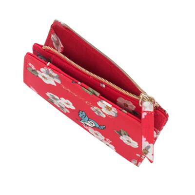 Cath Kidston x Disney - Schneewittchen - Faltbares Kartenm&auml;ppchen mit verteilten Bl&uuml;ten