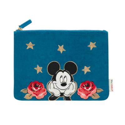 Cath Kidston x Disney Mickey Mouse Velvet Pouch