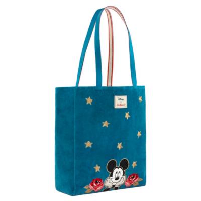 Cath Kidston x Disney - Micky Maus - Henkeltasche aus Samt