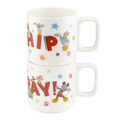 Cath Kidston x Disney Mickey Mouse Hooray Stackable Mugs