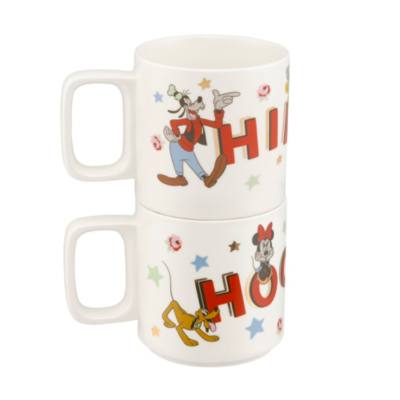 Cath Kidston x Disney Mickey Mouse Hooray Stackable Mugs