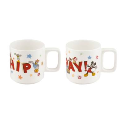 Cath Kidston x Disney Mickey Mouse Hooray Stackable Mugs