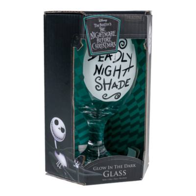 Tim Burton's The Nightmare Before Christmas Glow in the Dark Glass