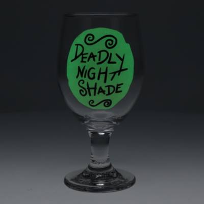 Tim Burton's The Nightmare Before Christmas Glow in the Dark Glass