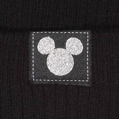 Mickey Mouse Beanie with Pom-Poms For Adults