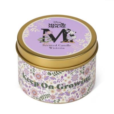 Minnie Mouse Wisteria Tin Candle
