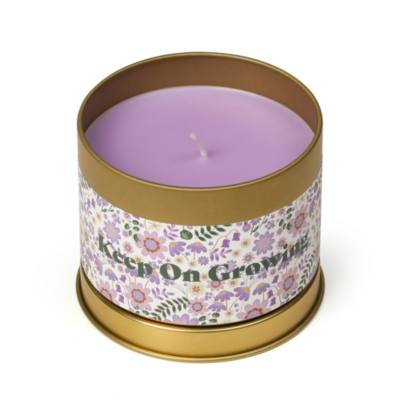 Minnie Mouse Wisteria Tin Candle