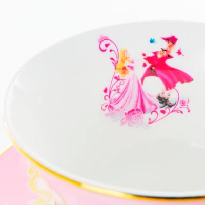English Ladies Co. Bone China Sleeping Beauty Tea Cup and Saucer