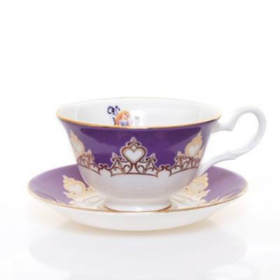 English Ladies Co. Rapunzel Fine Bone China Teacup and Saucer