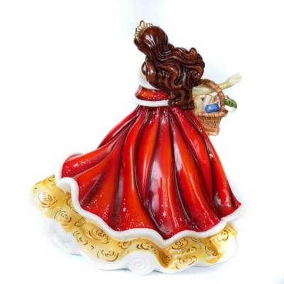 English Ladies Co. Bone China Winter Belle Figure