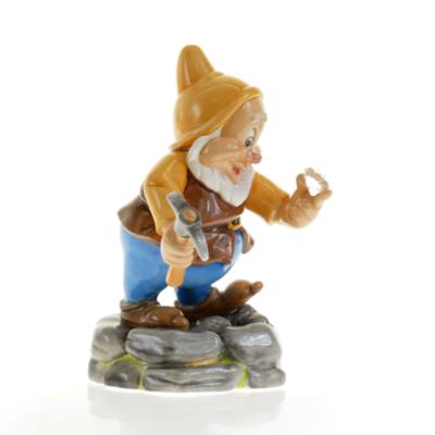 English Ladies Co. Figurine Joyeux &agrave; la mine de diamants en porcelaine fine