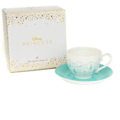 English Ladies Co. Bone China Princess Jasmine Tea Cup and Saucer