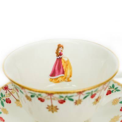 English Ladies Co. Bone China Winter Belle Tea Cup and Saucer