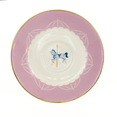 English Ladies Co. Bone China Mary Poppins Carousel Tea Cup and Saucer