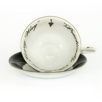 English Ladies Co. Bone China Mary Poppins Skyline Tea Cup and Saucer