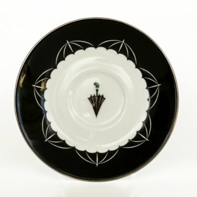 English Ladies Co. Bone China Mary Poppins Skyline Tea Cup and Saucer