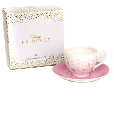 English Ladies Co. Tasse et soucoupe Aurore en porcelaine fine