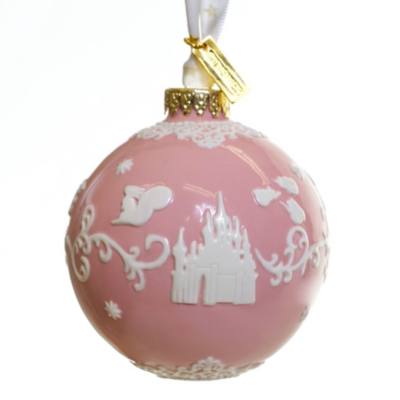 English Ladies Co. Sleeping Beauty Pink Fine China Hanging Ornament