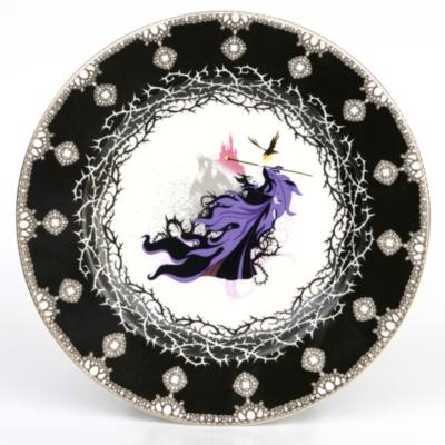 English Ladies Co. Maleficent Tea Plate