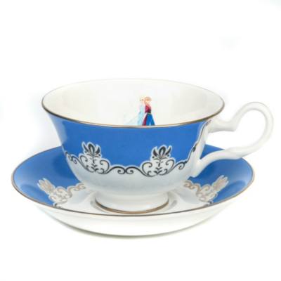English Ladies Co. Frozen Fine Bone China Teacup and Saucer