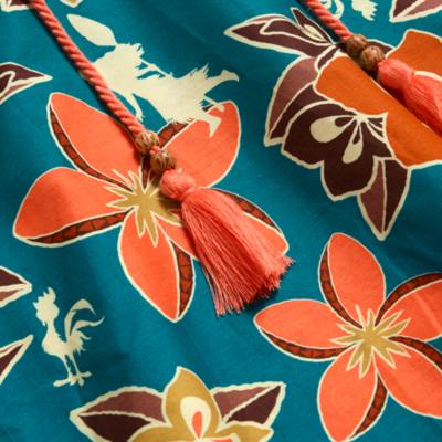 Vestito Vaiana Bambina Vestito Principessa Oceania Per Bambina - Costume Hawaiano Con Collana Fluorescente, Braccialetto E Ghirlanda Vestiti