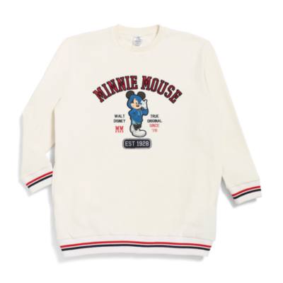 Minnie Mouse Sweatshirt Dress For Adults