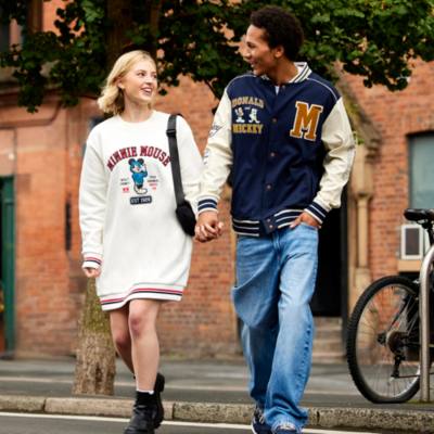 Minnie Mouse Sweatshirt Dress For Adults