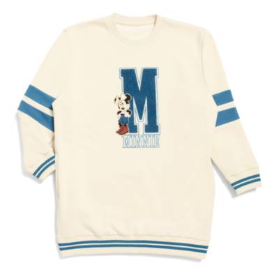 Minnie Mouse Sweatshirt Dress For Adults