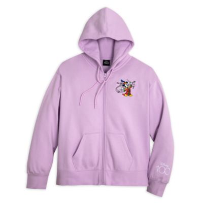 Zip Hoodie Disney Hoodie Ladies Mickey Mouse Disney100 Special