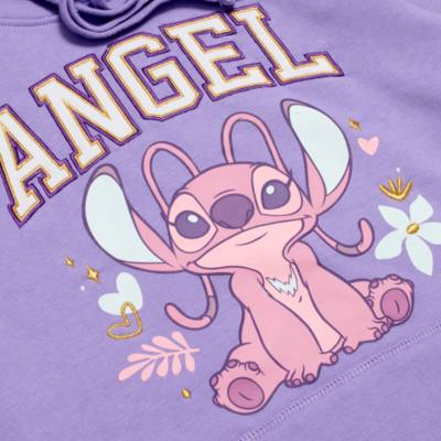 Angel Stitch Attacks Snacks Hooded Sweatshirt For Adults