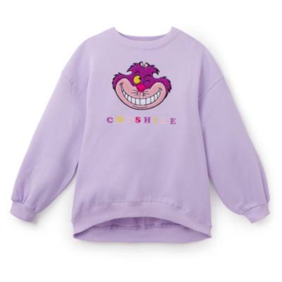 Cheshire Cat Ladies' Sweatshirt, Alice in Wonderland