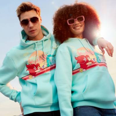 Disney Store The Little Mermaid Hooded Sweatshirt For Adults