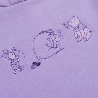 Winnie the Pooh and Friends Lilac Ladies' Hooded Sweatshirt