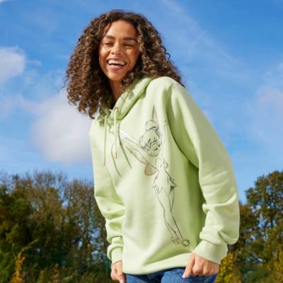 Tinkerbell - Grünes Kapuzensweatshirt für Erwachsene