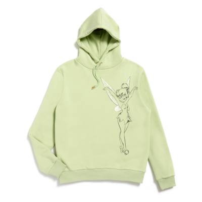 Tinker Bell Green Hooded Sweatshirt For Adults