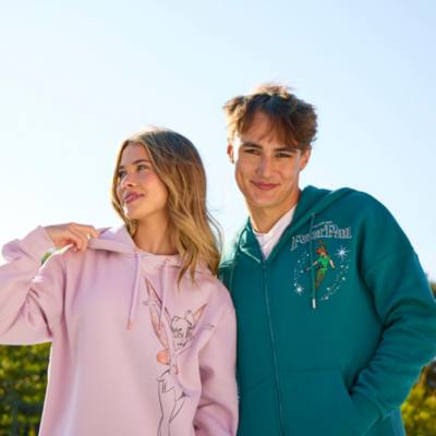 Tinker Bell Purple Hooded Sweatshirt For Adults