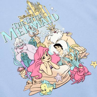 The Little Mermaid Hooded Sweatshirt For Adults