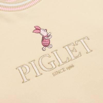 Piglet Cream Sweatshirt For Adults, Winnie the Pooh